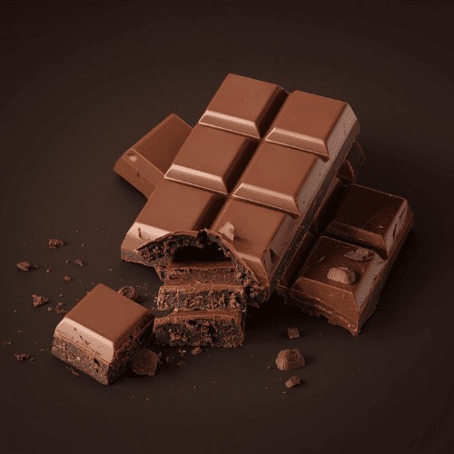 Produktbillede af en plade mælkechokolade med brownie