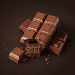 Produktbillede af en plade mælkechokolade med brownie